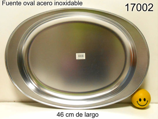 Imagen de FUENTE OVALADA PROFUNDA ACERO 45CM 2.26